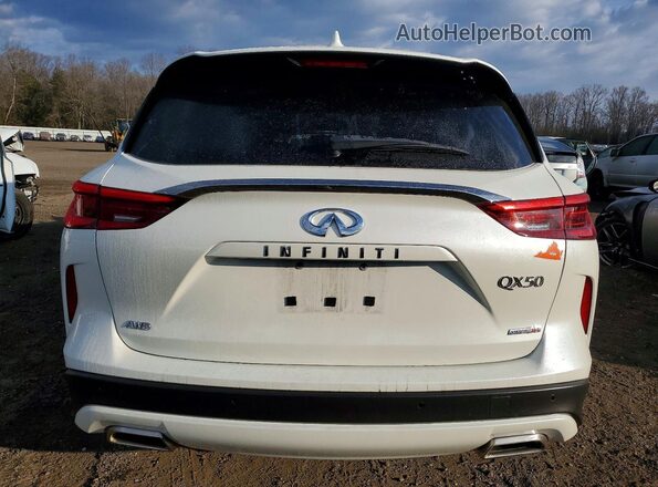 3PCAJ5M35LF106923 2020 INFINITI QX50 White 