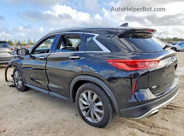 3PCAJ5M36LF111872 2020 INFINITI QX50 Black Հետևի ձախ