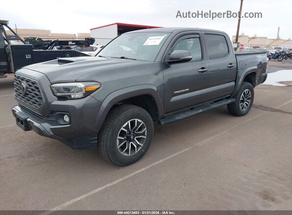 3TMAZ5CN8LM134240 2020 TOYOTA TACOMA Gray Առջևի ձախ երեք քառորդ տեսարան