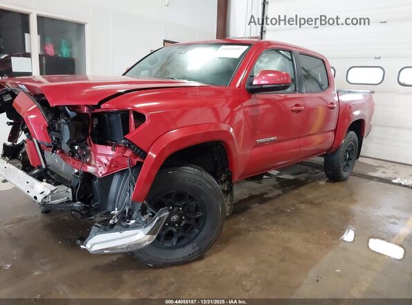 3TMCZ5AN1NM454109 2022 TOYOTA TACOMA Red Front left