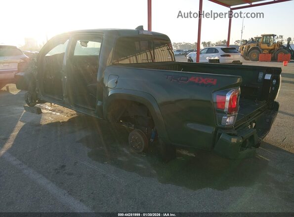 3TMCZ5AN2NM514267 2022 TOYOTA TACOMA Green Rear left