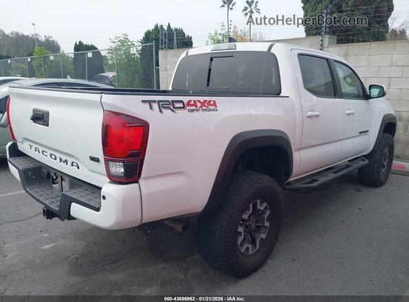 3TMCZ5AN9KM224913 2019 TOYOTA TACOMA White Trasero derecho