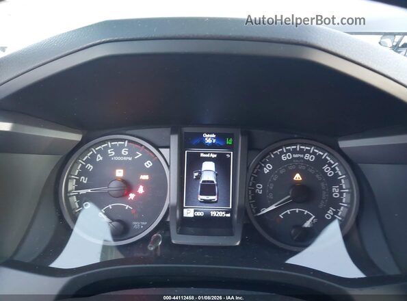 3TMDZ5BN6KM064038 2019 TOYOTA TACOMA Silver უკანა სავარძლების ხედი