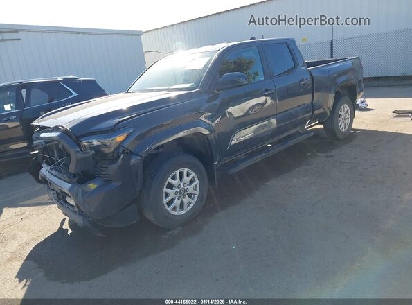3TMKB5FN0RM013828 2024 TOYOTA TACOMA Gray წინა მარცხენა ხედი სამი მეოთხედიდან