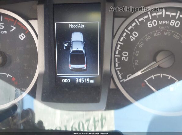 3TYCZ5AN1PT160992 2023 TOYOTA TACOMA Gray უკანა სავარძლების ხედი