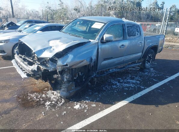 3TYCZ5AN1PT160992 2023 TOYOTA TACOMA Gray წინა მარცხენა ხედი სამი მეოთხედიდან