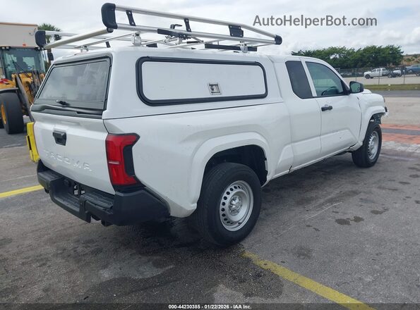 3TYJDAHN2RT006752 2024 TOYOTA TACOMA Белый Задняя правая четверть