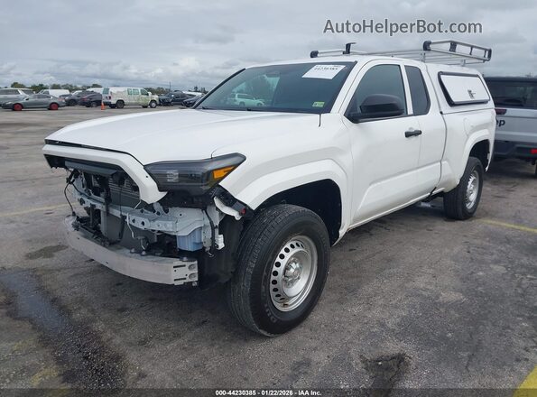 3TYJDAHN2RT006752 2024 TOYOTA TACOMA Белый Передняя левая четверть