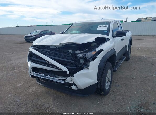 3TYJDAHN7ST026758 2025 TOYOTA TACOMA White Vista frontal