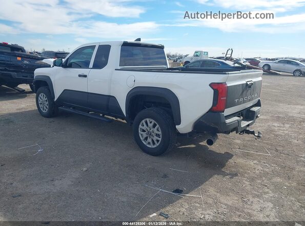 3TYJDAHN7ST026758 2025 TOYOTA TACOMA White Trasero izquierdo