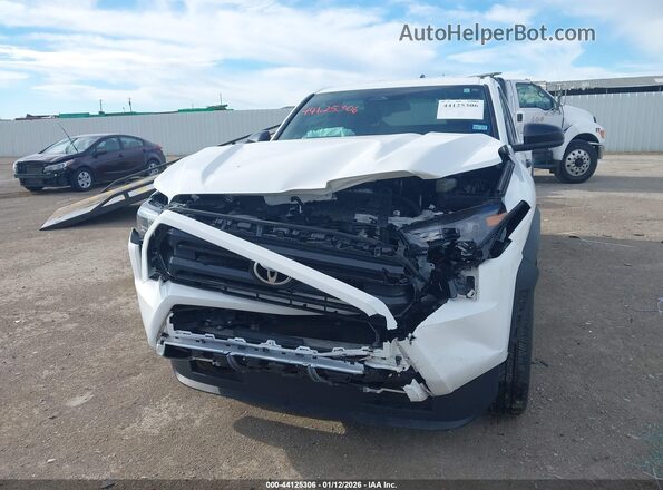 3TYJDAHN7ST026758 2025 TOYOTA TACOMA White Vista del cuadro de instrumentos