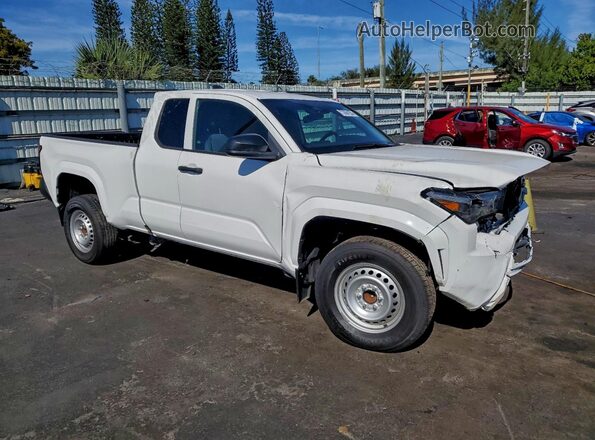 3TYJDAHN8RT010546 2024 TOYOTA TACOMA Белый Передняя правая четверть