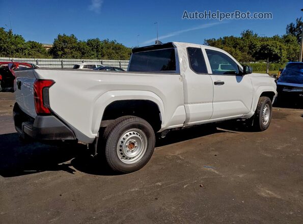 3TYJDAHN8RT010546 2024 TOYOTA TACOMA Белый Задняя правая четверть