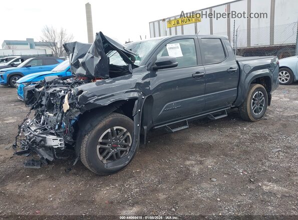 3TYLC5LN0ST025798 2025 TOYOTA TACOMA HYBRID Gray Առջևի ձախ երեք քառորդ տեսարան