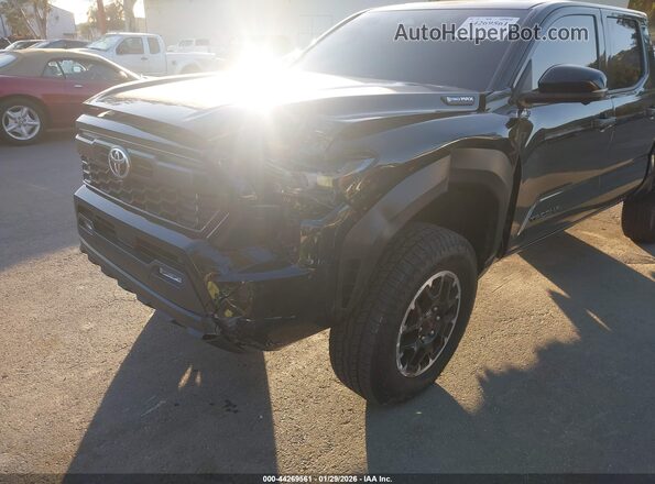 3TYLC5LN0ST040950 2025 TOYOTA TACOMA HYBRID Black Front view