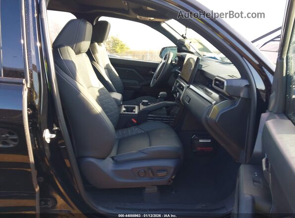 3TYLC5LN2ST046300 2025 TOYOTA TACOMA HYBRID Black წინა სალონის ხედი