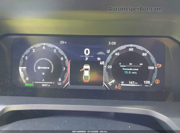 3TYLC5LN2ST046300 2025 TOYOTA TACOMA HYBRID Black უკანა სავარძლების ხედი
