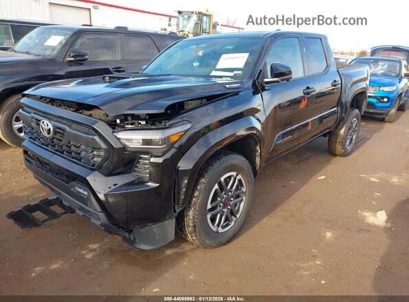 3TYLC5LN2ST046300 2025 TOYOTA TACOMA HYBRID Black წინა მარცხენა ხედი სამი მეოთხედიდან