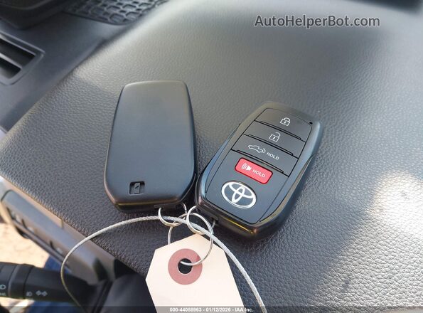 3TYLC5LN2ST046300 2025 TOYOTA TACOMA HYBRID Black წინა პანელის ხედი