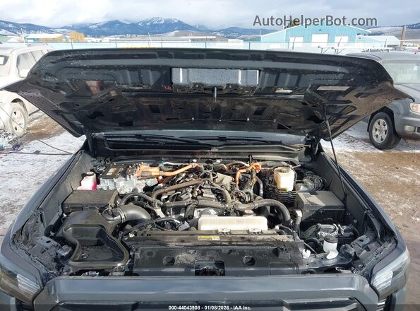 3TYLC5LN7RT013710 2024 TOYOTA TACOMA HYBRID Gray Հետևի տեսք