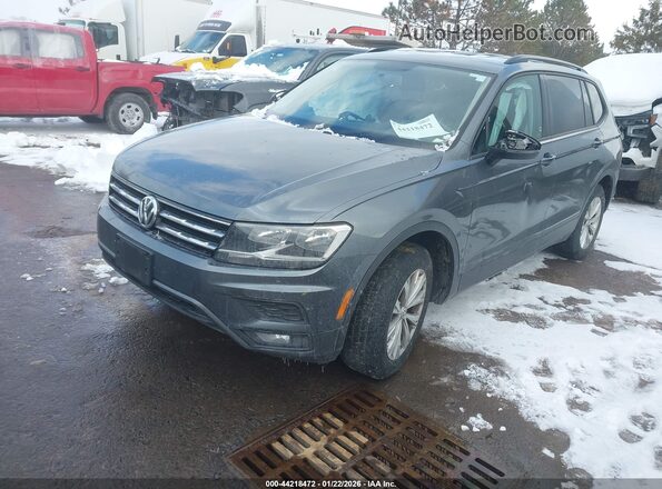 3VV1B7AX8JM009449 2018 VOLKSWAGEN TIGUAN Gray Vista tres cuartos delantera izquierda