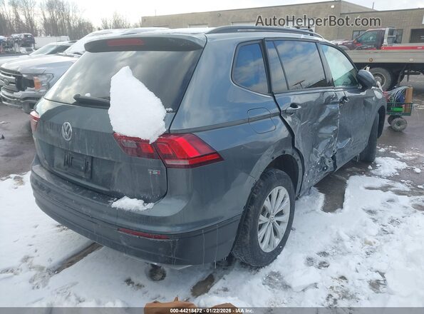 3VV1B7AX8JM009449 2018 VOLKSWAGEN TIGUAN Gray Trasero derecho