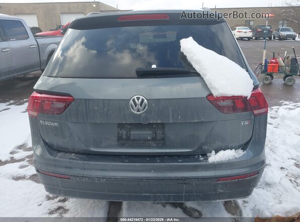 3VV1B7AX8JM009449 2018 VOLKSWAGEN TIGUAN Gray 