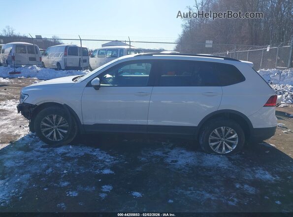 3VV1B7AX8JM020080 2018 VOLKSWAGEN TIGUAN Белый Панорамный вид салона 360°