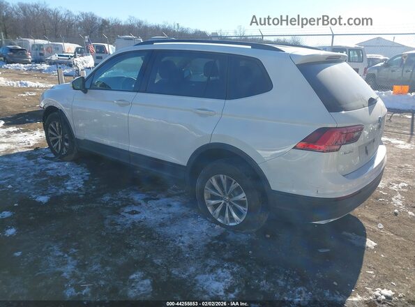 3VV1B7AX8JM020080 2018 VOLKSWAGEN TIGUAN Белый Задняя левая четверть