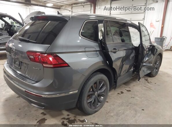 3VV2B7AX1NM034817 2022 VOLKSWAGEN TIGUAN Gray Trasero derecho