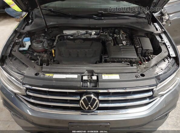 3VV2B7AX1NM034817 2022 VOLKSWAGEN TIGUAN Gray Vista trasera