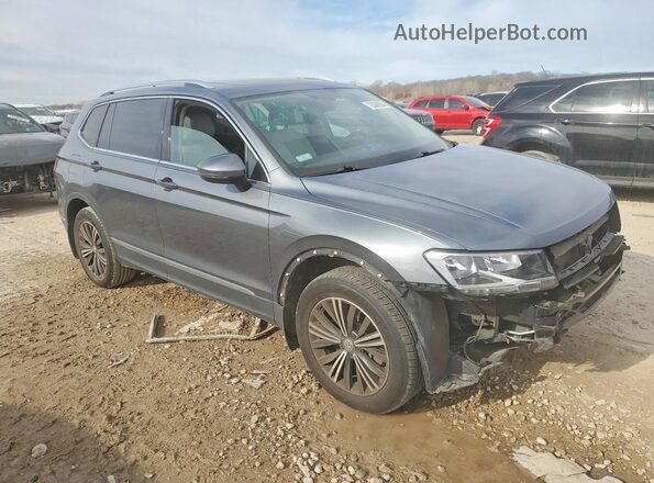 3VV2B7AX4KM143509 2019 VOLKSWAGEN TIGUAN Gray Przód prawy