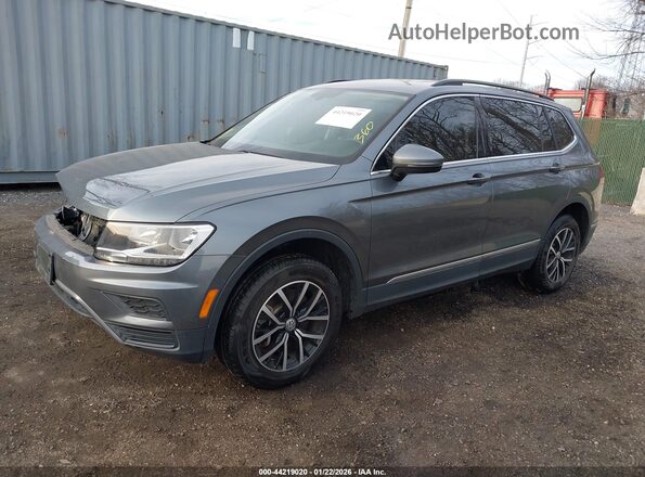 3VV2B7AX5MM028128 2021 VOLKSWAGEN TIGUAN Gray Передня ліва чверть