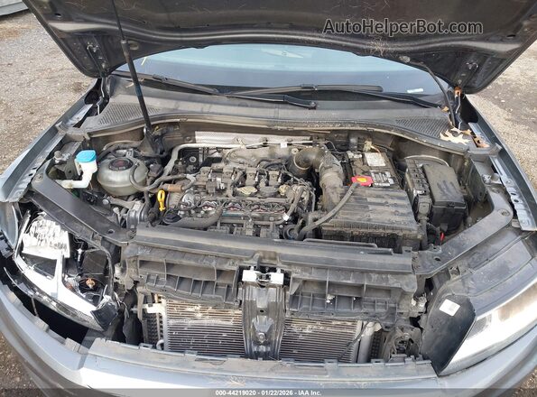 3VV2B7AX5MM028128 2021 VOLKSWAGEN TIGUAN Gray Вид ззаду