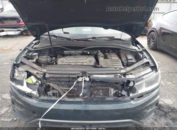 3VV2B7AX7KM107720 2019 VOLKSWAGEN TIGUAN Blue Вид ззаду