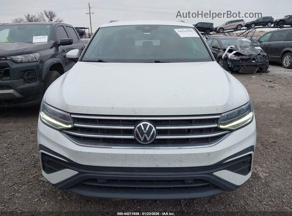 3VV2B7AX8NM138155 2022 VOLKSWAGEN TIGUAN Белый Вид щитка приборов