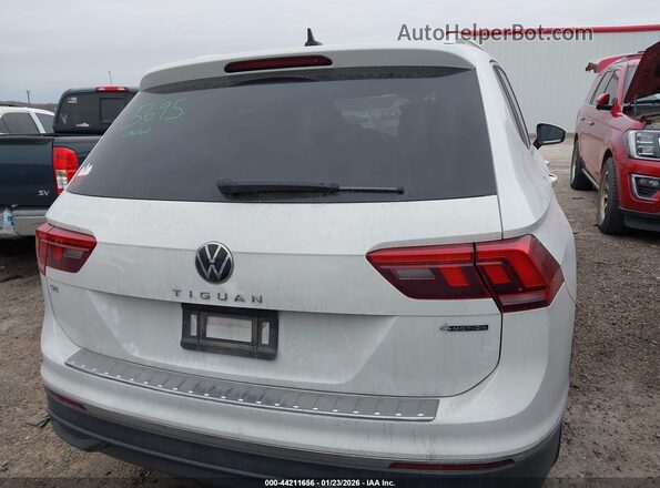 3VV2B7AX8NM138155 2022 VOLKSWAGEN TIGUAN Белый 