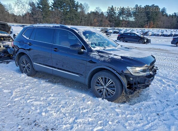 3VV2B7AX9JM161258 2018 VOLKSWAGEN TIGUAN Black Przód prawy