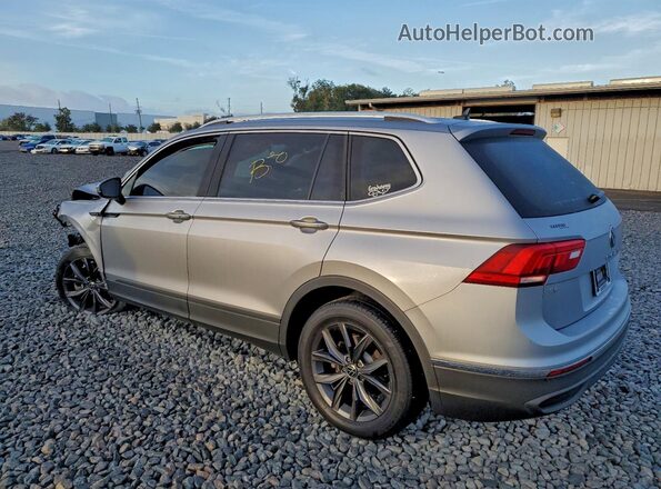 3VV2B7AX9NM047704 2022 VOLKSWAGEN TIGUAN Silver Trasero izquierdo