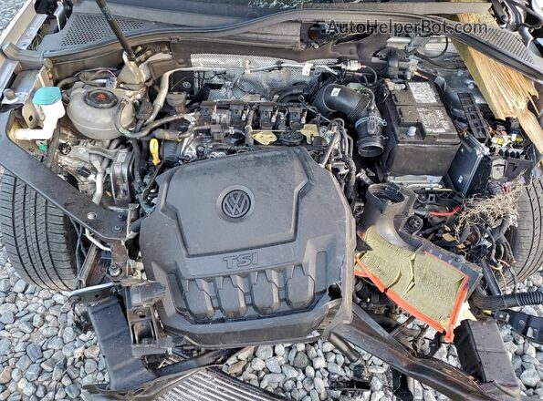 3VV2B7AX9NM047704 2022 VOLKSWAGEN TIGUAN Silver Vista del compartimento del motor