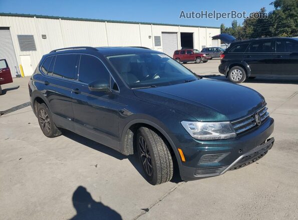 3VV3B7AX1KM108012 2019 VOLKSWAGEN TIGUAN Green Front right