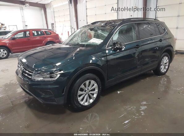 3VV3B7AX4KM092503 2019 VOLKSWAGEN TIGUAN Blue Front left
