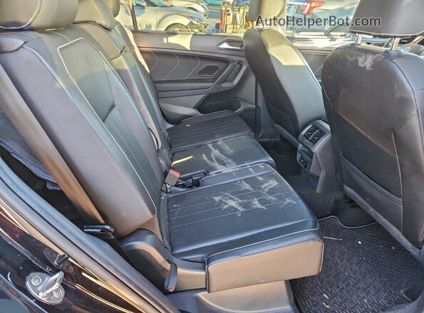 3VV3B7AX5NM013893 2022 VOLKSWAGEN TIGUAN Черный Вид задних сидений
