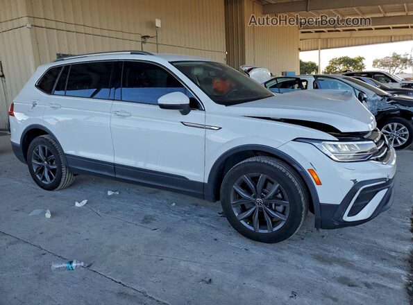 3VV3B7AX7NM090281 2022 VOLKSWAGEN TIGUAN Белый Передняя правая четверть