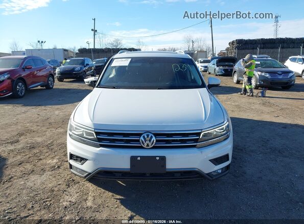 3VV4B7AX5JM181239 2018 VOLKSWAGEN TIGUAN White ხელსაწყოთა პანელის ხედი