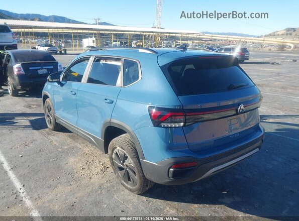 3VV5C7B22SM076938 2025 VOLKSWAGEN TAOS Light Blue Rear left