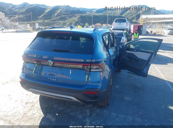 3VV5C7B22SM076938 2025 VOLKSWAGEN TAOS Light Blue Rear right