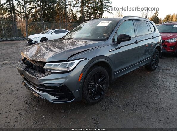 3VV8B7AX3NM007760 2022 VOLKSWAGEN TIGUAN Gray Передня ліва чверть