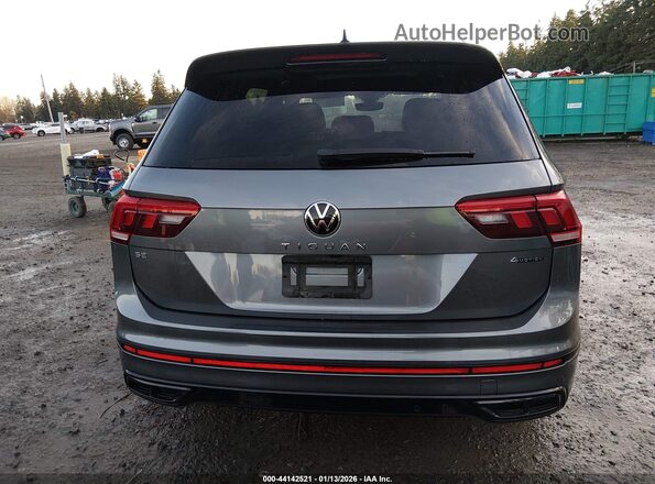 3VV8B7AX3NM007760 2022 VOLKSWAGEN TIGUAN Gray 
