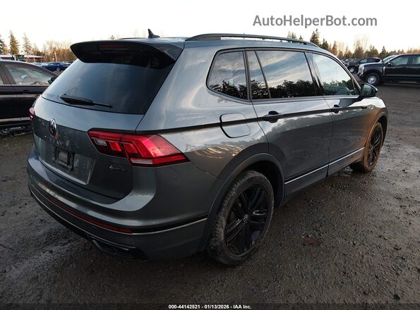 3VV8B7AX3NM007760 2022 VOLKSWAGEN TIGUAN Gray Задня права чверть
